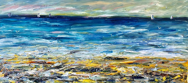 Sea Spray 250cm x 110cm